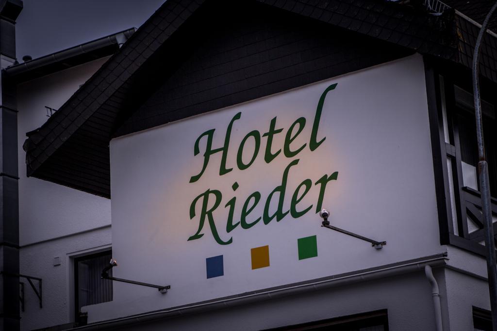 Hotel Rieder Wiesemscheid Eksteriør bilde